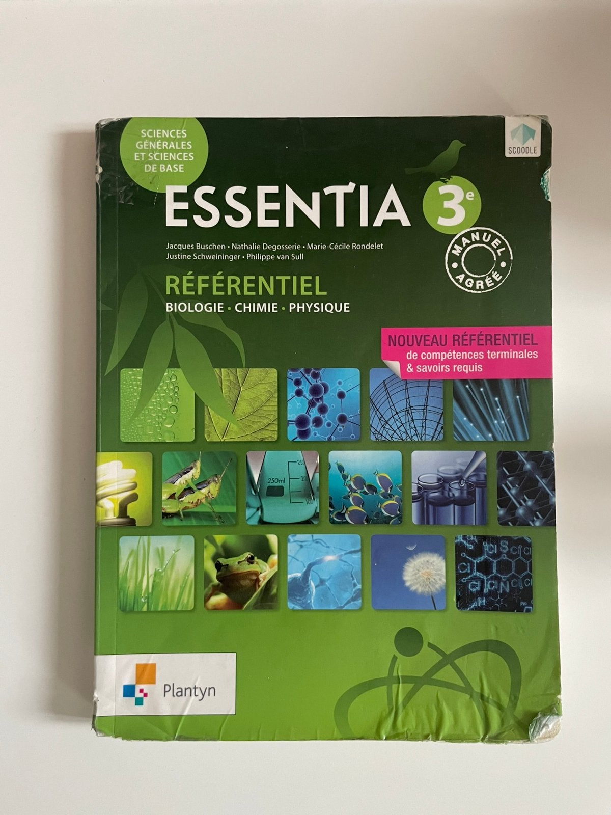 Essentia 3e referentiel biologie chimie physique plantyn, Ophalen of Verzenden, Gelezen, Overige vakken