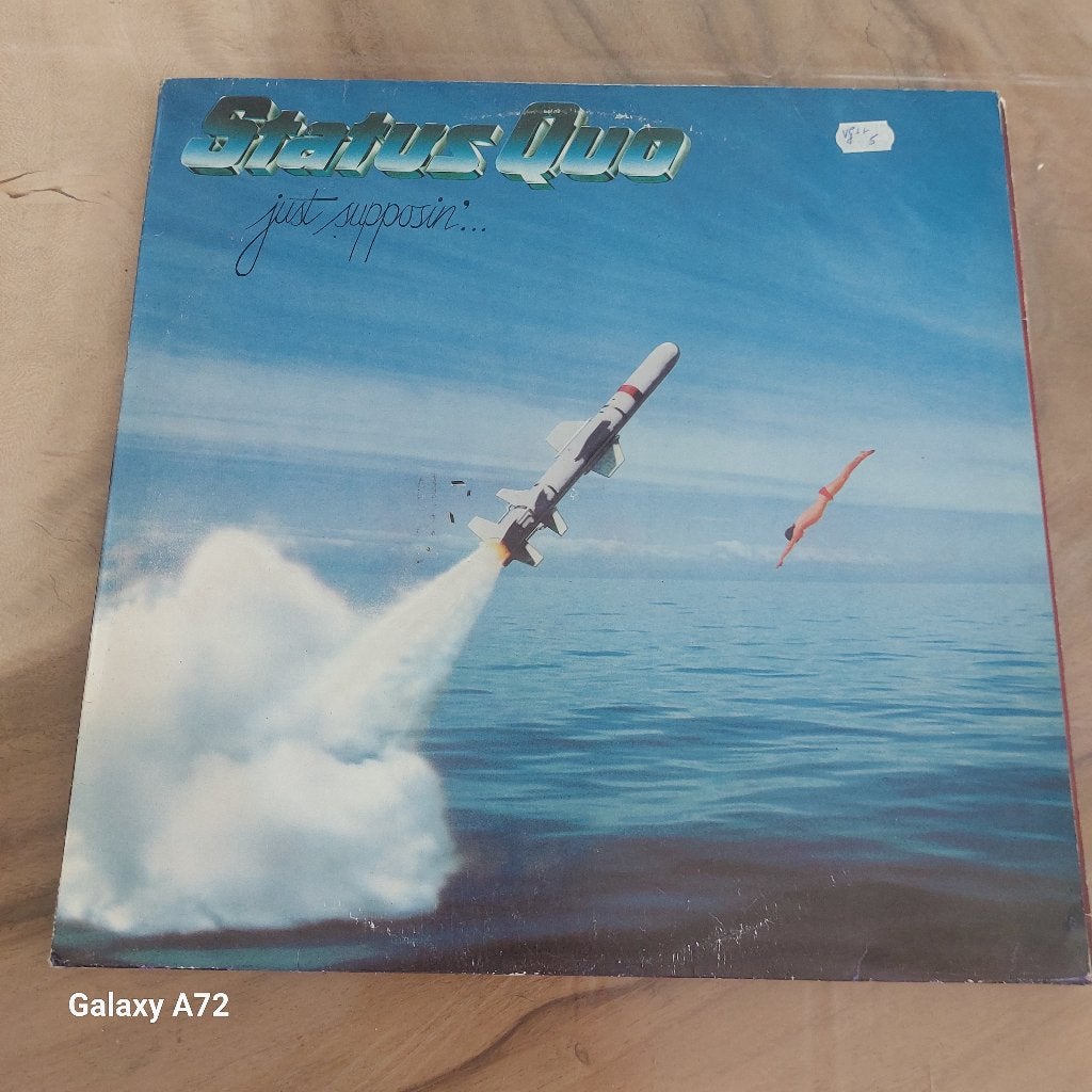 status quo just supossin, CD & DVD, Vinyles | Rock, LP, Enlèvement ou Envoi, Autres formats, Utilisé