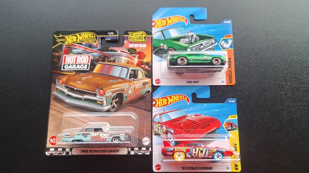 PLYMOUTH hot wheels, Enlèvement ou Envoi, Comme neuf, Voiture