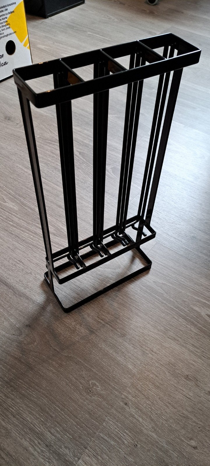 Porte-gobelet Nespresso - étagère verticale - métal noir, Electroménager, Accessoires de machine à café, Nespresso, Nespresso