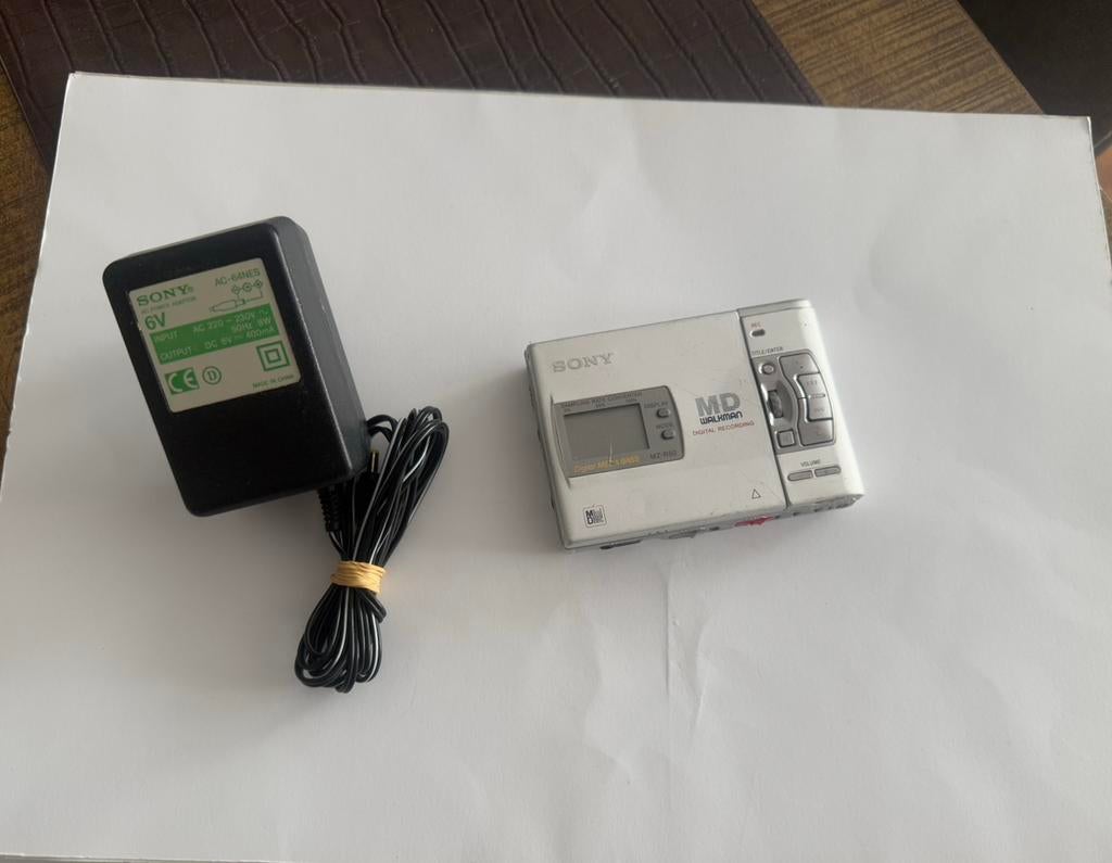 Walkman minidisc Sony MZ-R50, Enlèvement ou Envoi, Enregistreur MiniDisc