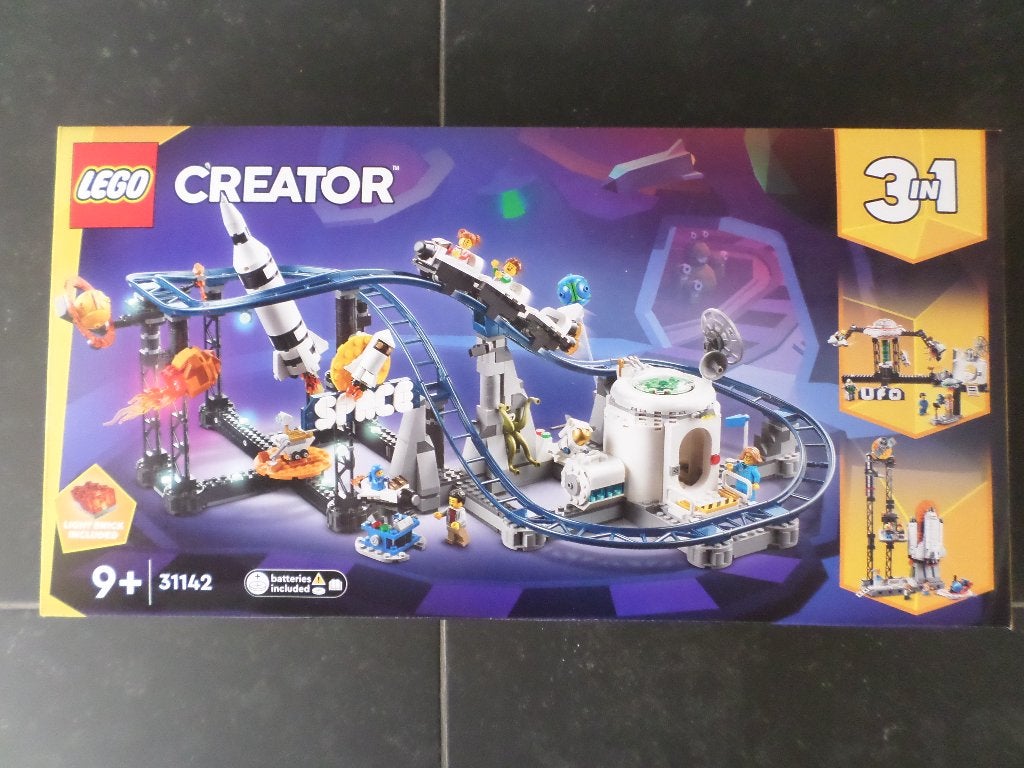 Lego Creator 3 in 1 31142 Space Roller Coaster, Neuf, Enlèvement ou Envoi, Lego, Ensemble complet