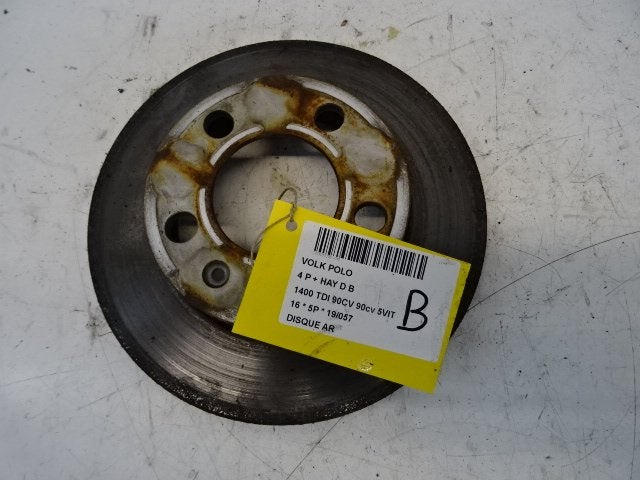 FREIN DISQUE ARRIÈRE Volkswagen Polo V (6R), Utilisé, Volkswagen