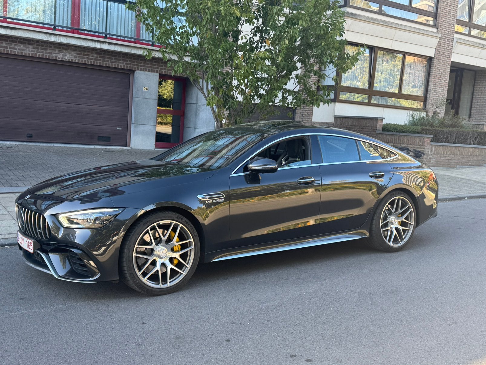 Mercedes-AMG GT 63 S 4-Deurs Coupé nieuwstaat, Auto's, Automaat, 470 kW, 292 g/km, 4000 cc