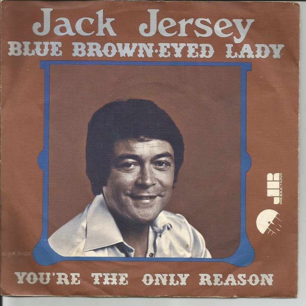Jack Jersey - Blue Brown-Eyed Lady   - 70s Nederpop -, CD & DVD, Vinyles Singles, Pop, 7 inch, Enlèvement ou Envoi