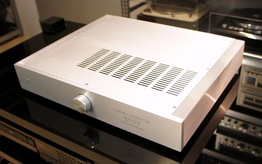 Audio Analogue Puccini Settanta. Fabriqué en Italie. Rare !, Autres marques, Enlèvement ou Envoi, 60 à 120 watts, Stéréo