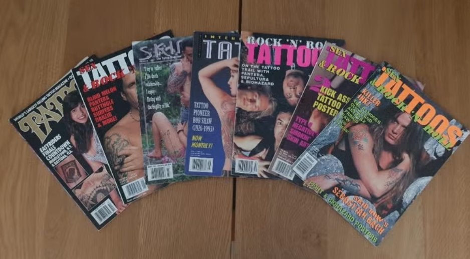 Tattoo magazines - Rocking / Ink tijdschriften magazines, Ophalen of Verzenden