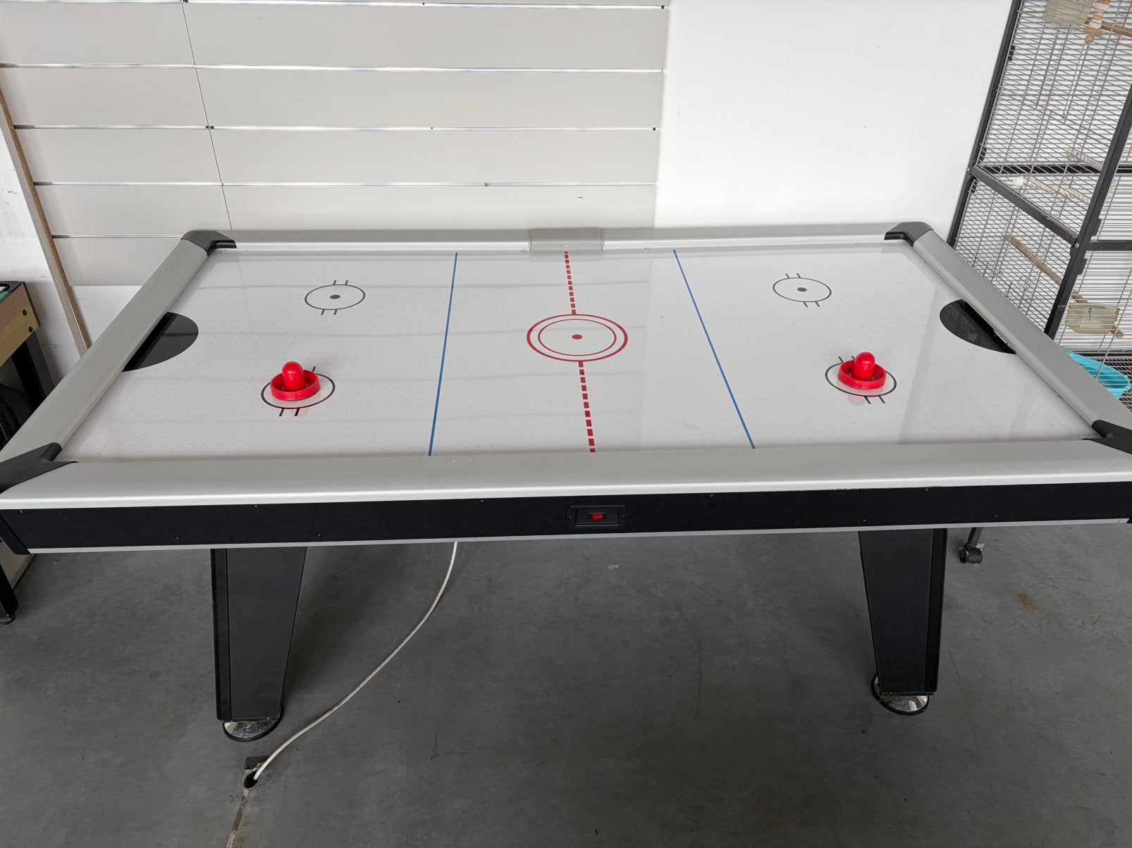 Air hockey tafel, Sports & Fitness, Billards & Billards américains, Enlèvement, Comme neuf