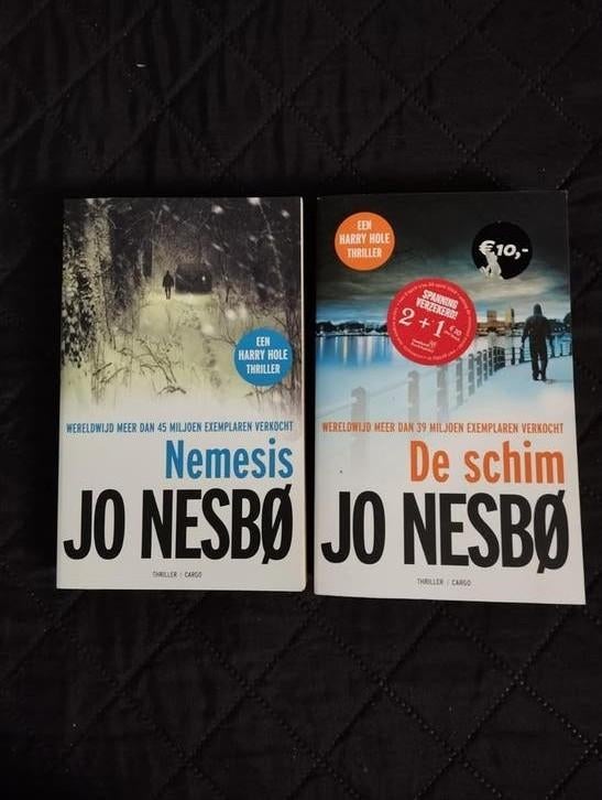 Set van twee thrillers van Jo Nesbo, Enlèvement ou Envoi
