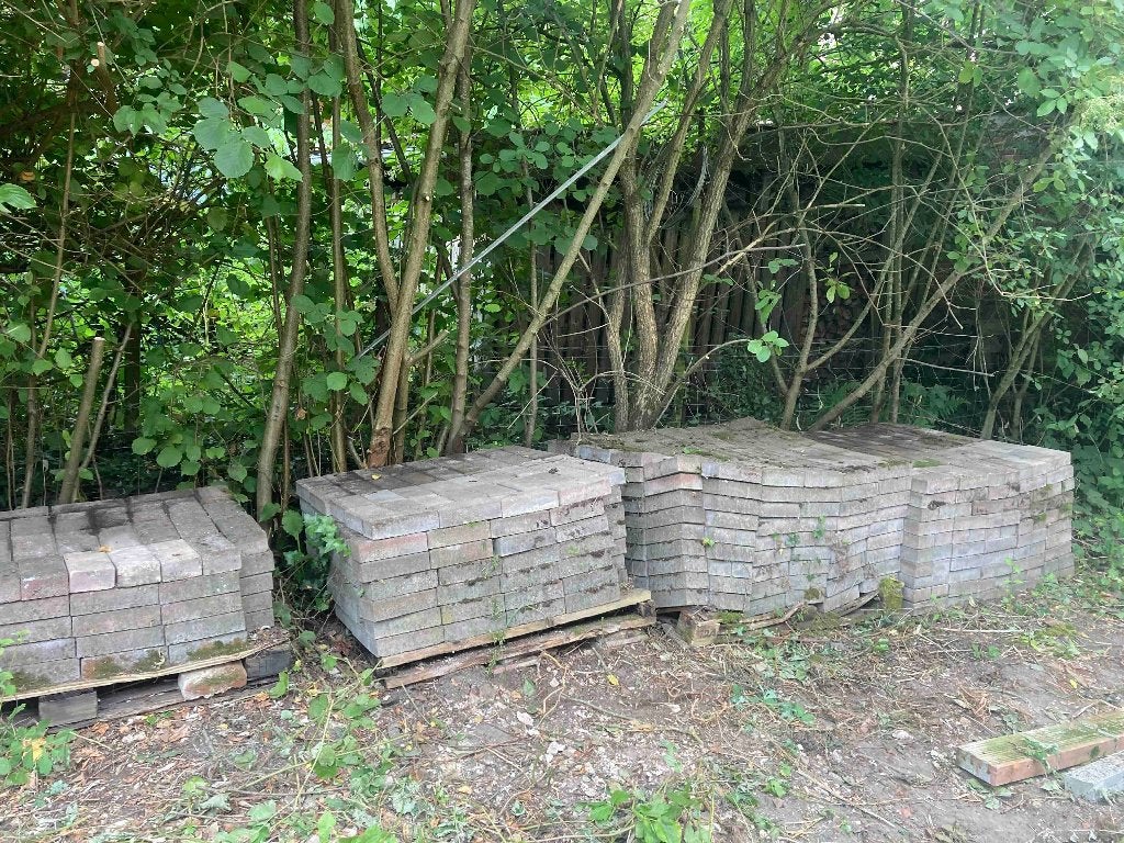 klinkers - groot lot - GRATIS, Ophalen, Gebruikt, 10 m² of meer, Klinkers
