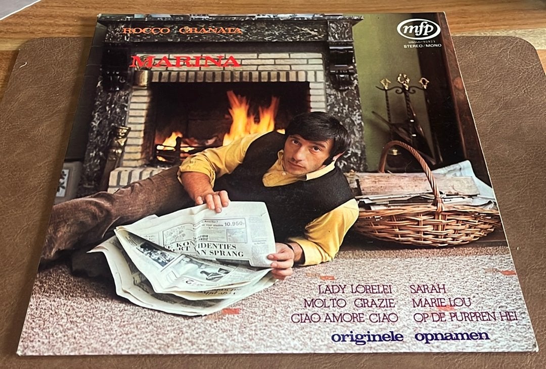 Rocco Granata ‎– Marina - Vinyl LP - BE 1973, Cd's en Dvd's, Vinyl | Nederlandstalig, Ophalen of Verzenden, Gebruikt, LP