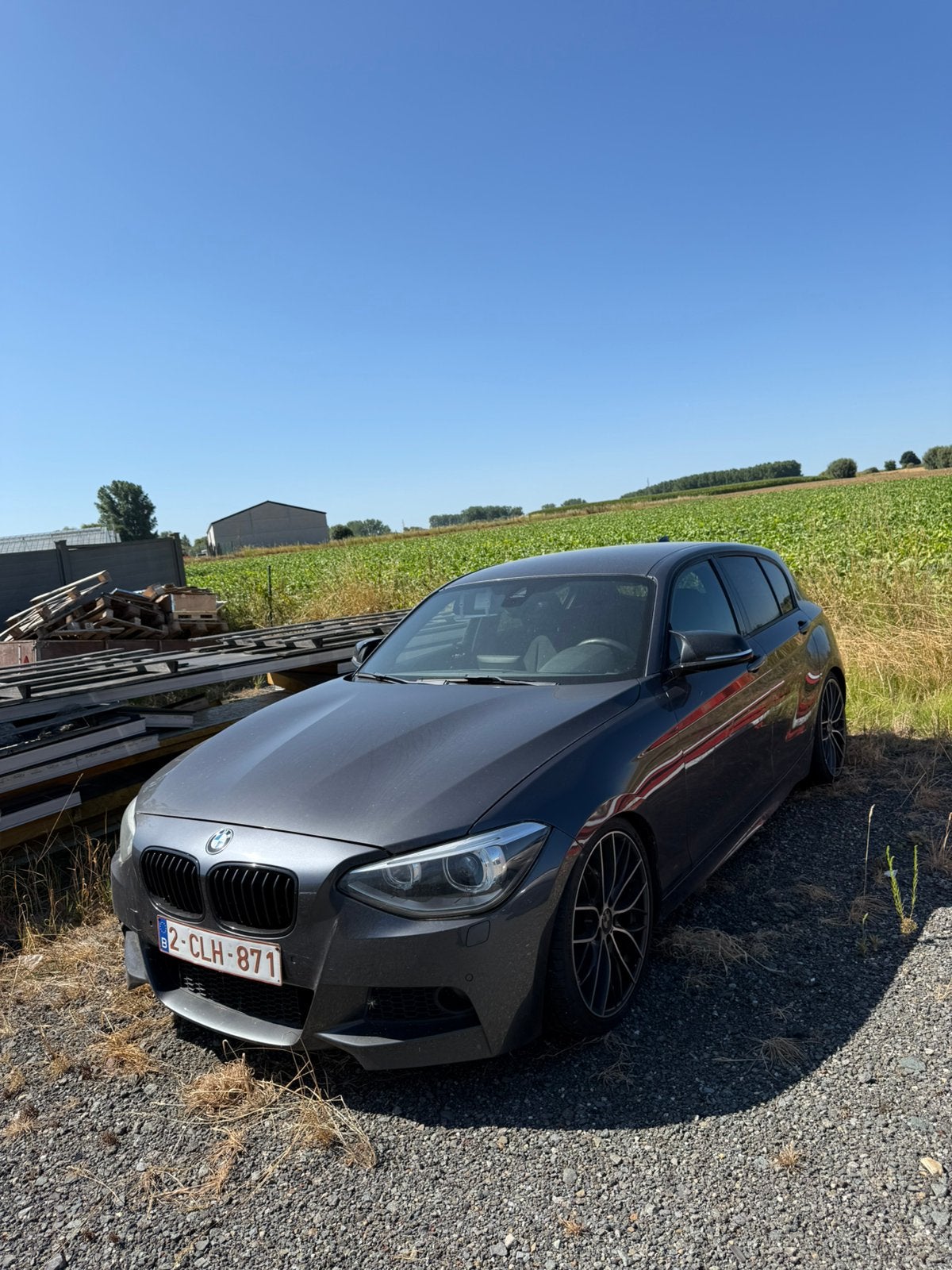 BMW 116 i m pakket Benzine, Auto's, Euro 5, 1 Reeks, 4 cilinders, Handgeschakeld