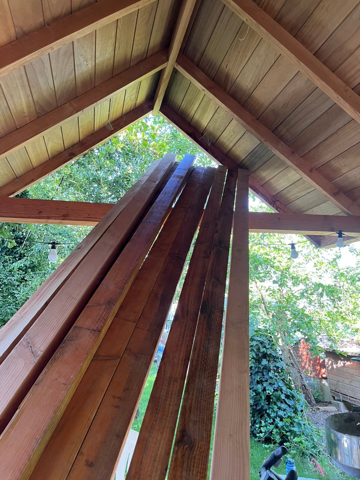 Douglas houtpaal 60x100mm geschaafd (10x 5m), Tuin en Terras, Palen, Balken en Planken, Nieuw, Palen, 250 cm of meer, Hardhout