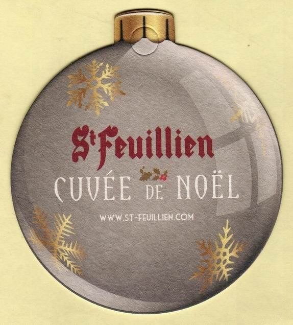 s/b bière St Feuillien, Enlèvement ou Envoi, Neuf, Sous-bock, Autres marques