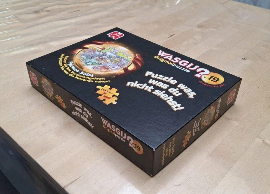 Legpuzzel 1000 stukken Wasgij nr 19, Enlèvement, 500 à 1500 pièces, Comme neuf, Puzzle