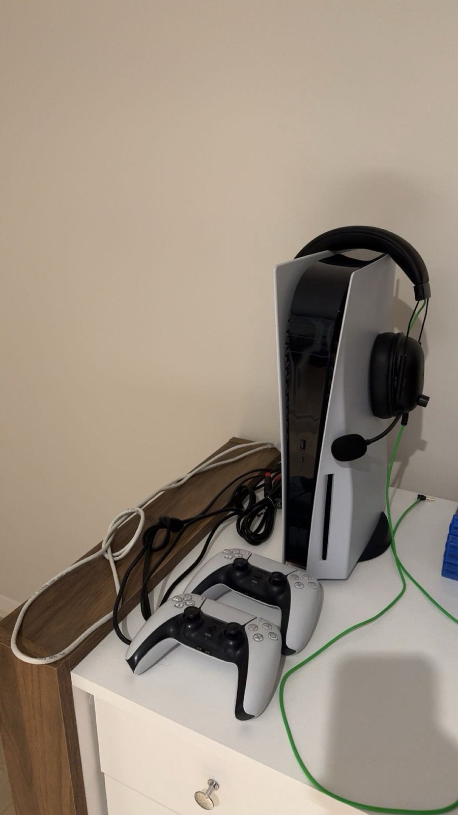 Playstation 5, jeux, manettes, moniteur, Enlèvement, Comme neuf