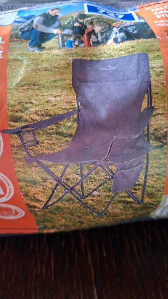 4 Camping stoelen, Ophalen, Zo goed als nieuw, Campingstoel