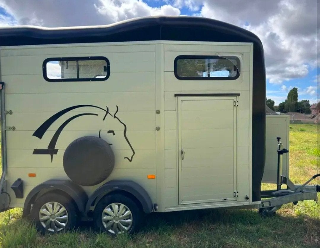 2 paardstrailer te huur, Ophalen