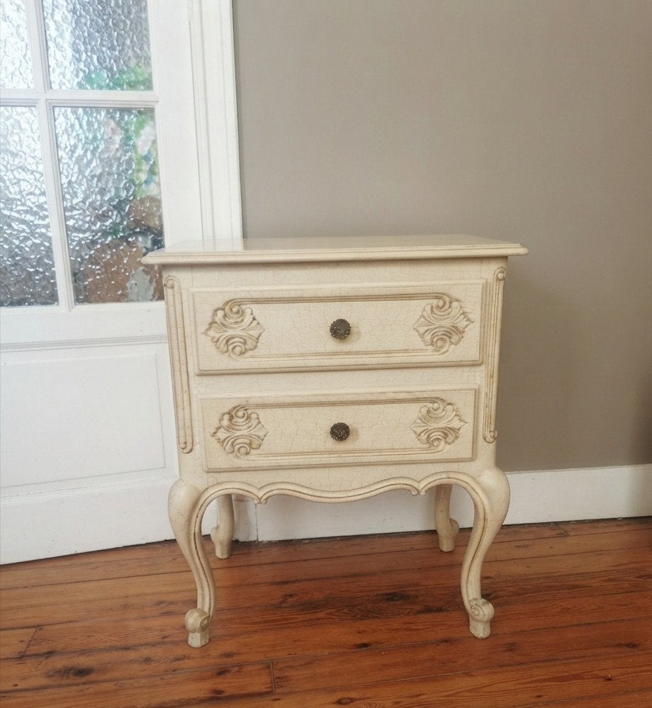 Paire de tables de chevet assorties - Style Louis XV, Ophalen
