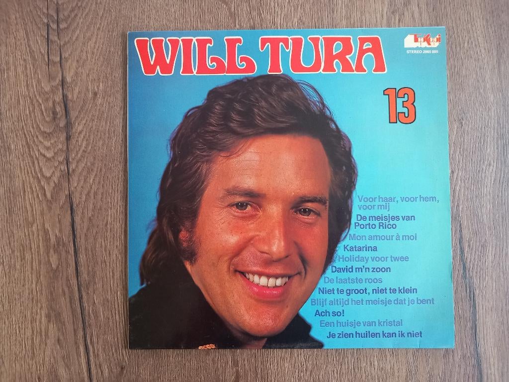 Vinyle LP Will Tura 13 Schlager Life Song | Belpop Pop, Enlèvement ou Envoi, 12 pouces, Chanson réaliste ou Smartlap