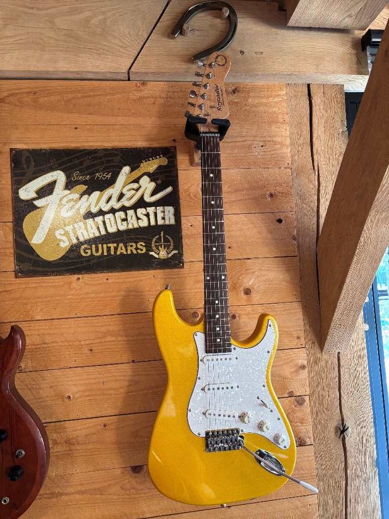 Gitaar Stratocaster, Musique & Instruments, Instruments à corde | Guitares | Électriques, Enlèvement, Comme neuf, Solid body, Autres marques
