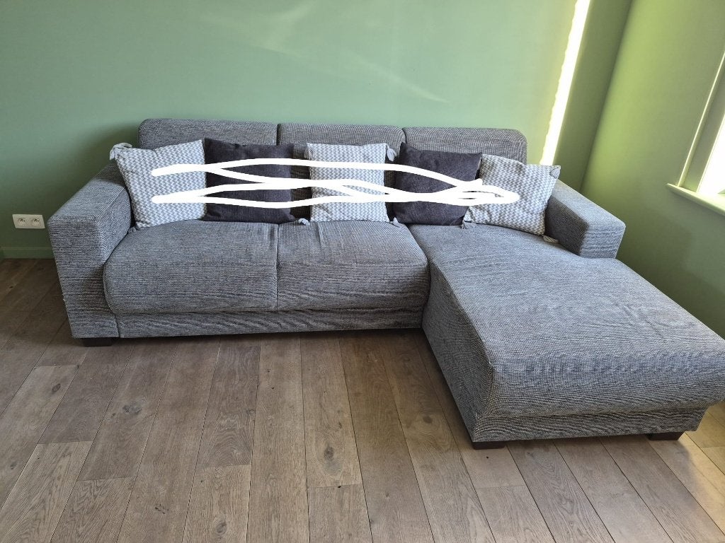 Zetel, Maison & Meubles, Canapés | Salons, Trois personnes, Banc d'angle, Comme neuf, Enlèvement