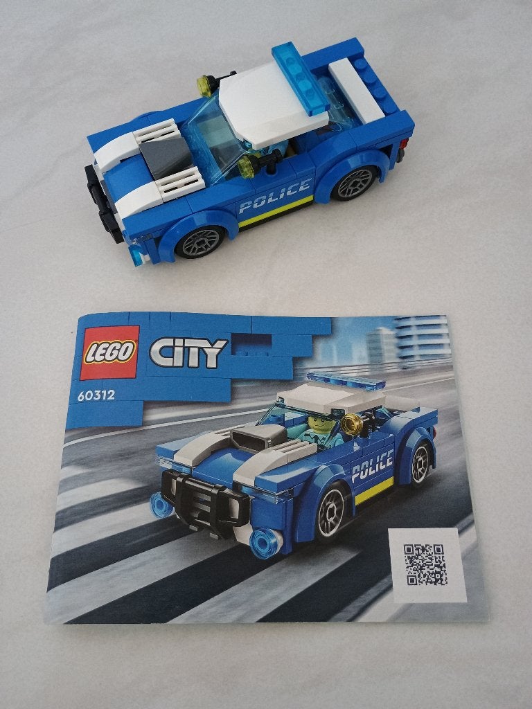 Lego City Politiewagen 60312, Kinderen en Baby's, Speelgoed | Duplo en Lego, Ophalen, City, Lego, Zo goed als nieuw