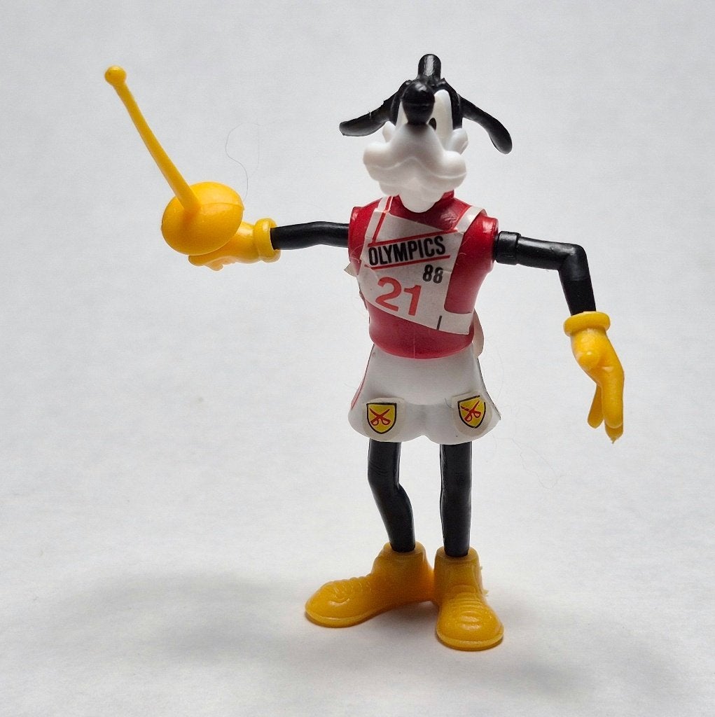 Olympia Goofy 1988 Degenfechter Escrimeur incomplet, Collections, Enlèvement ou Envoi, Utilisé, Figurines