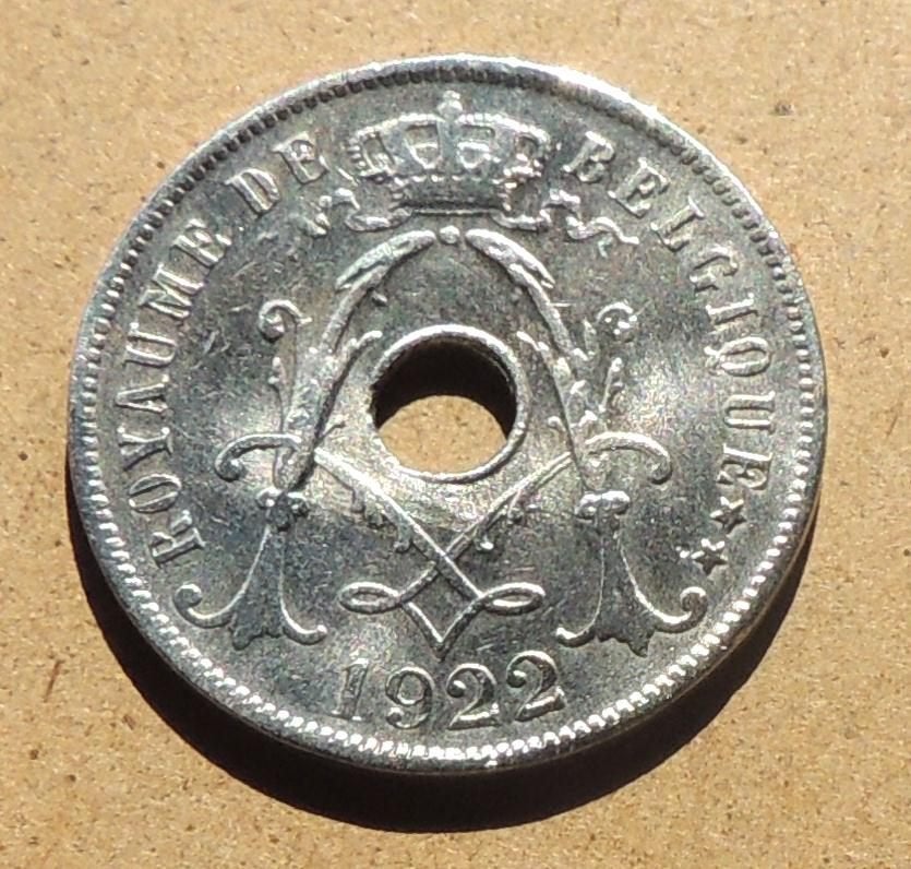 1922 25 centimes FR, Envoi, Métal, Monnaie en vrac