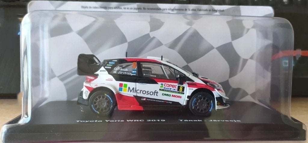 schaalmodel auto IXO - TOYOTA YARIS WRC 2019 CHILE, Hobby & Loisirs créatifs, Modélisme | Voitures & Véhicules, Neuf, Autres marques