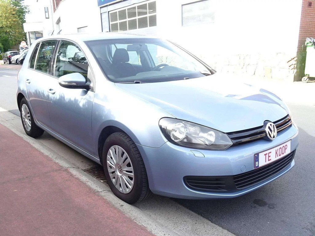 Volkswagen Golf Golf 1.4i Trendline (bj 2009), Auto's, Euro 5, Stof, Gebruikt, Zwart