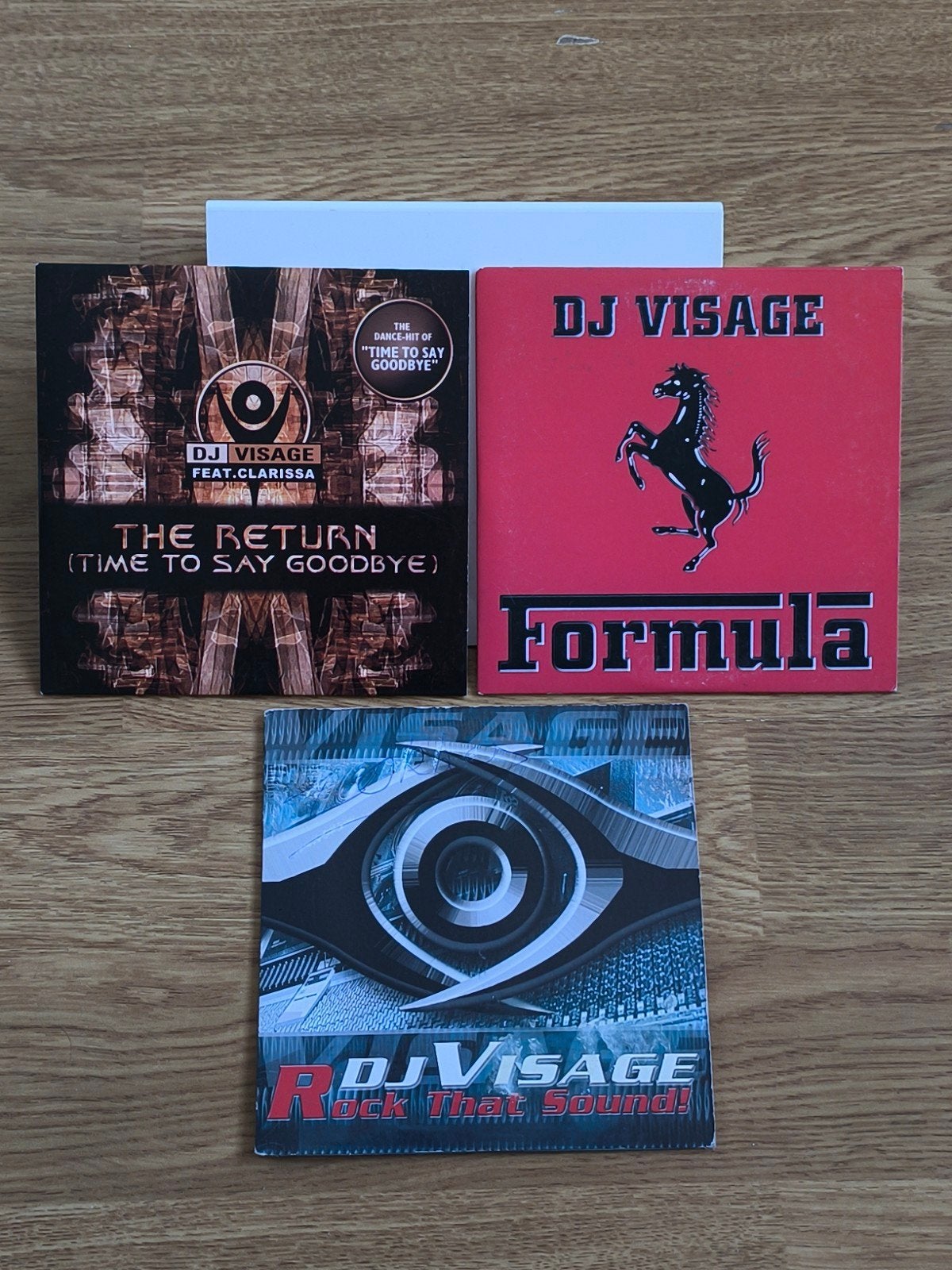 dj visage cd singles - rock that sound - formula - cd single, Ophalen of Verzenden, Dance, Single