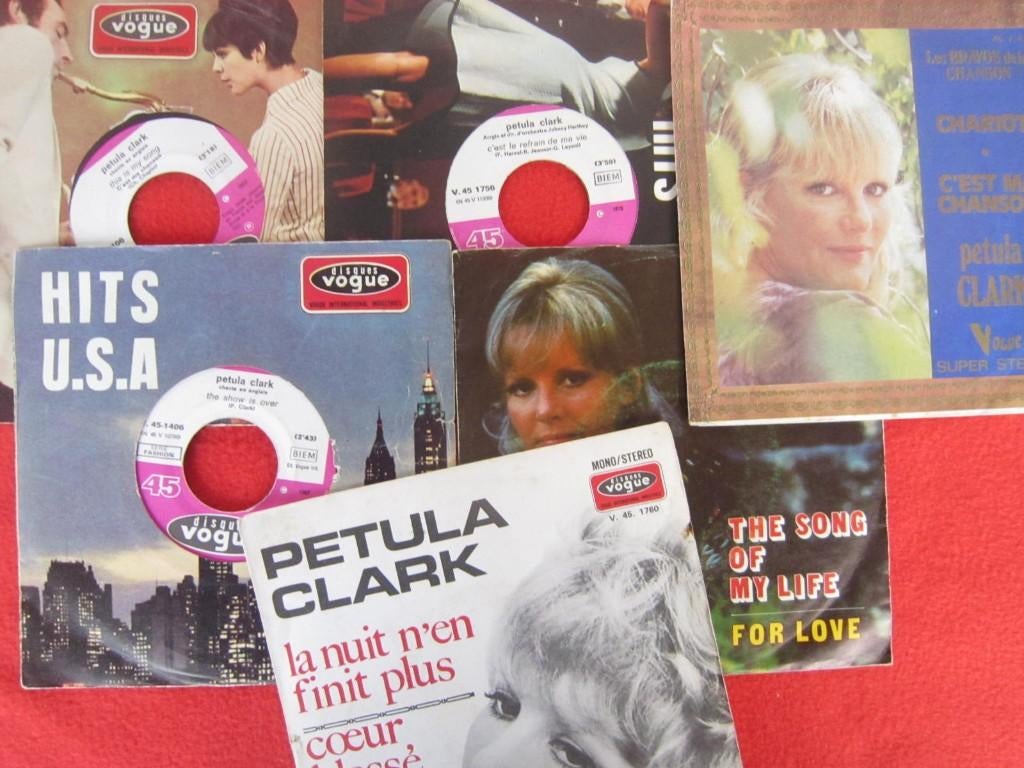 singles PETULA CLARK, Enlèvement