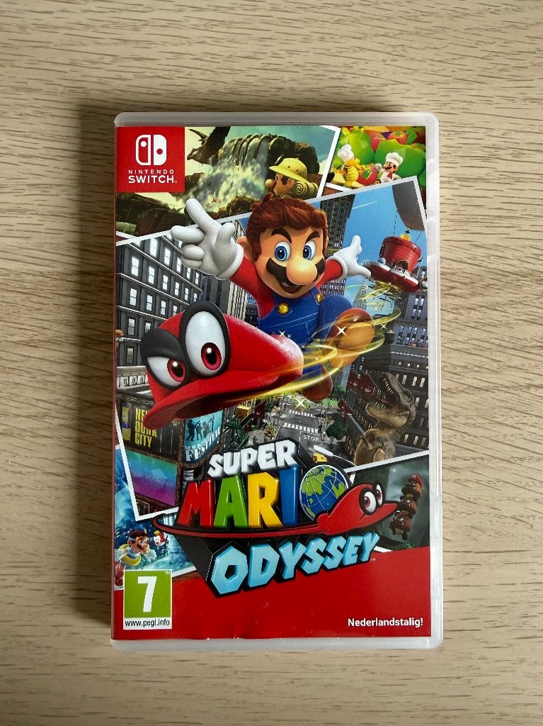 Super Mario Odyssey sur Switch, Ophalen