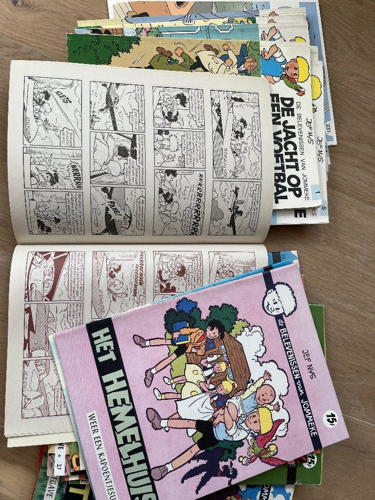 Strips, Boeken, Ophalen, Gelezen