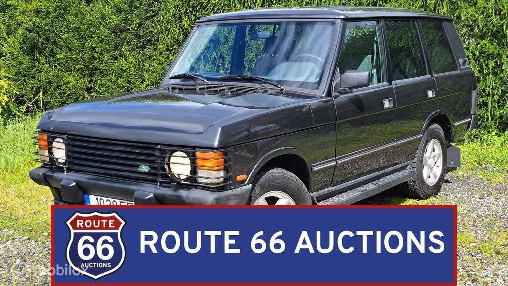 Land Rover Range Rover Classic | 1994 | Route 66 Auctions, Land Rover, Zwart, Bedrijf, Handgeschakeld