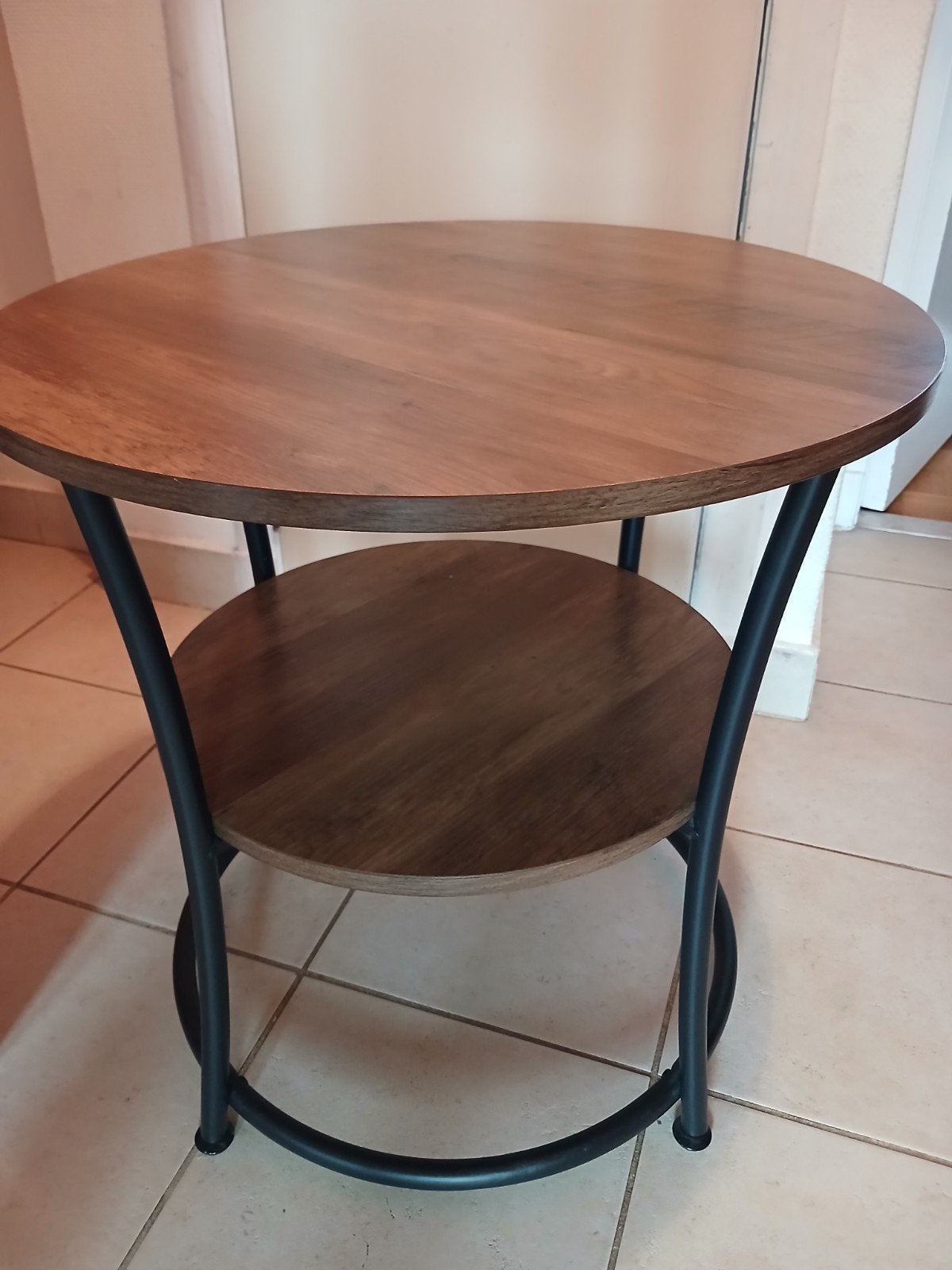 Petite table ronde., Maison & Meubles, 50 – 75, Comme neuf, Enlèvement, 50 à 100 cm
