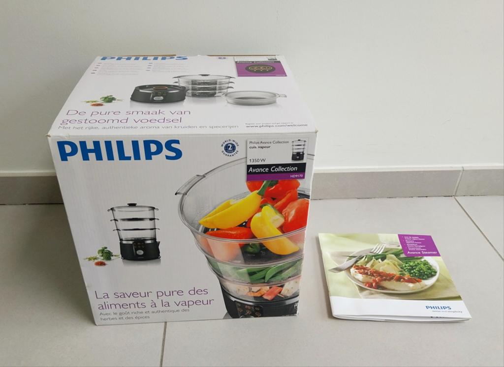 Cuiseur à vapeur Avances Collection HD9170 de Philips, Electroménager, Vapeurs, Enlèvement ou Envoi