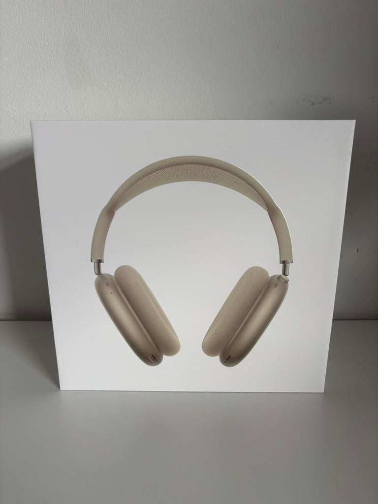 NIEUW AirPods Max Starlight, Audio, Tv en Foto, Hoofdtelefoons, Overige merken, Nieuw, Ophalen of Verzenden, Over oor (circumaural)