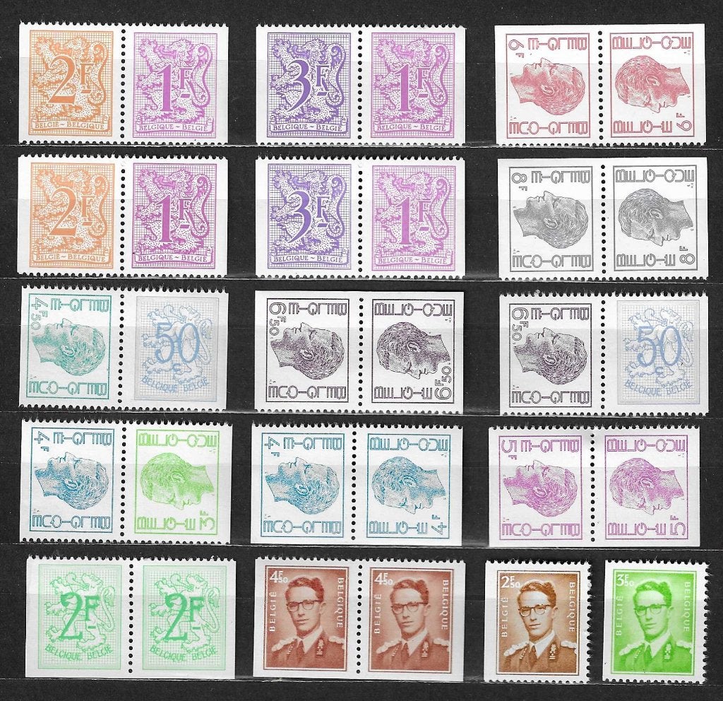 Belgique OPC Timbres-poste issus de carnets de timbres **, Enlèvement ou Envoi, Non oblitéré