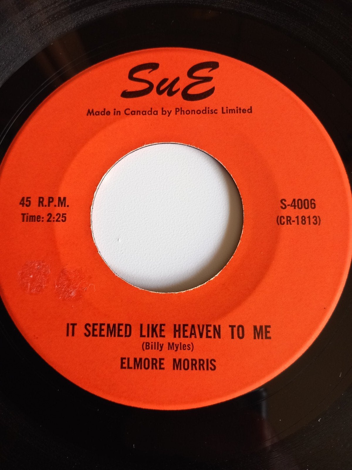 ELMORE MORRIS. POPCORN  OLDIES 60S USA 45T, Ophalen of Verzenden