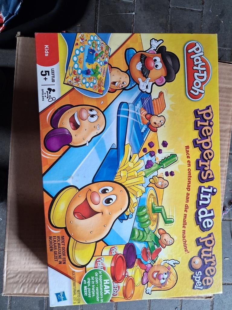 Klei spel, Ophalen
