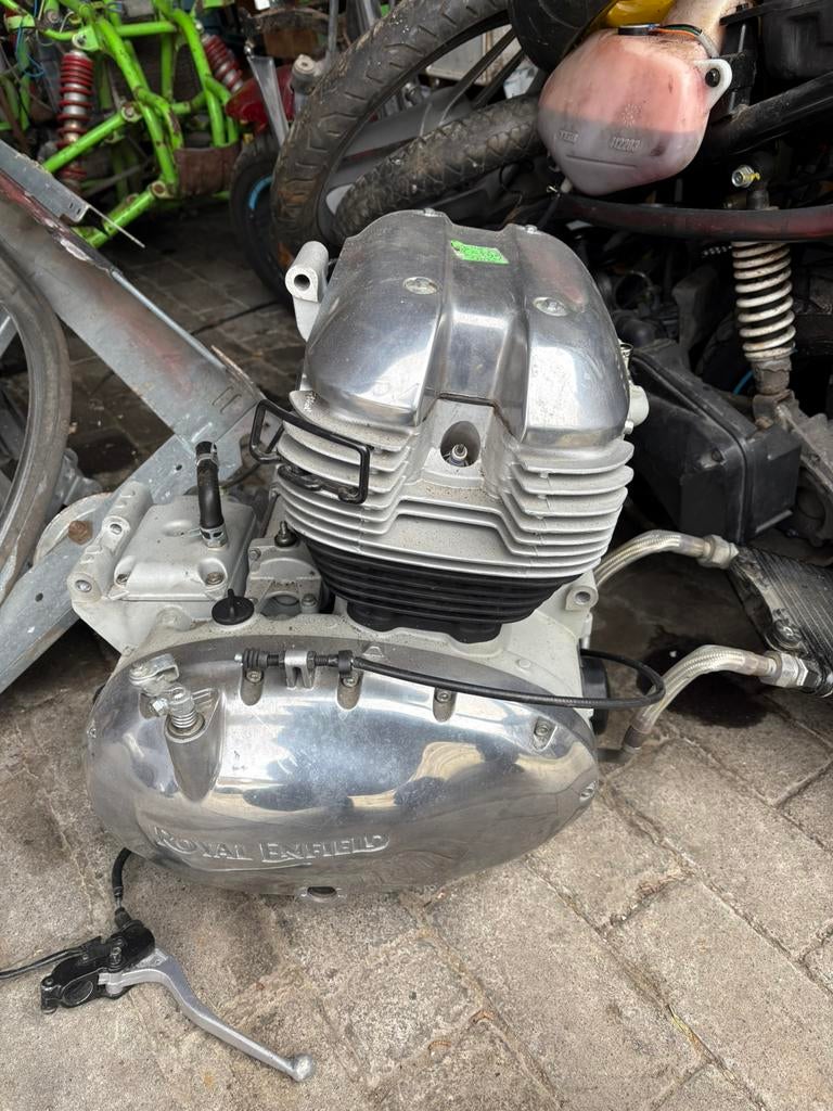 Royal Enfield 650-motor, Motoren, Ophalen, Gebruikt