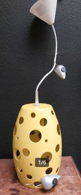 Hanglamp kaas en muisjes, Kinderen en Baby's, Kinderkamer | Inrichting en Decoratie, Ophalen of Verzenden, Zo goed als nieuw