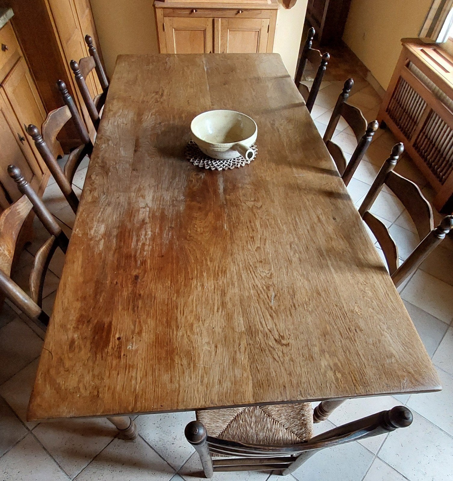 tafel, Enlèvement