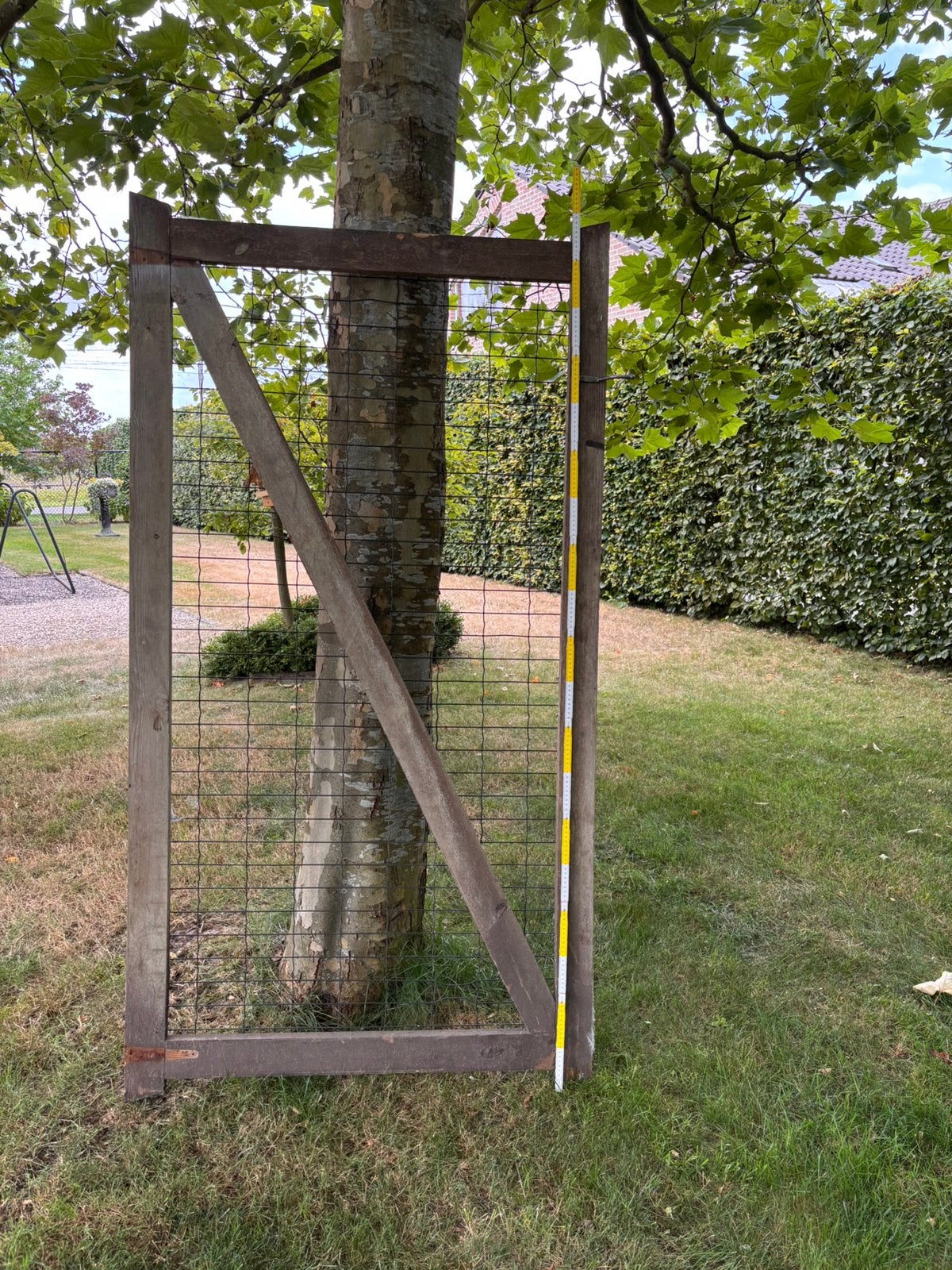 Tuinpoort, Jardin & Terrasse, Portes de jardin, Enlèvement, Utilisé, Bois