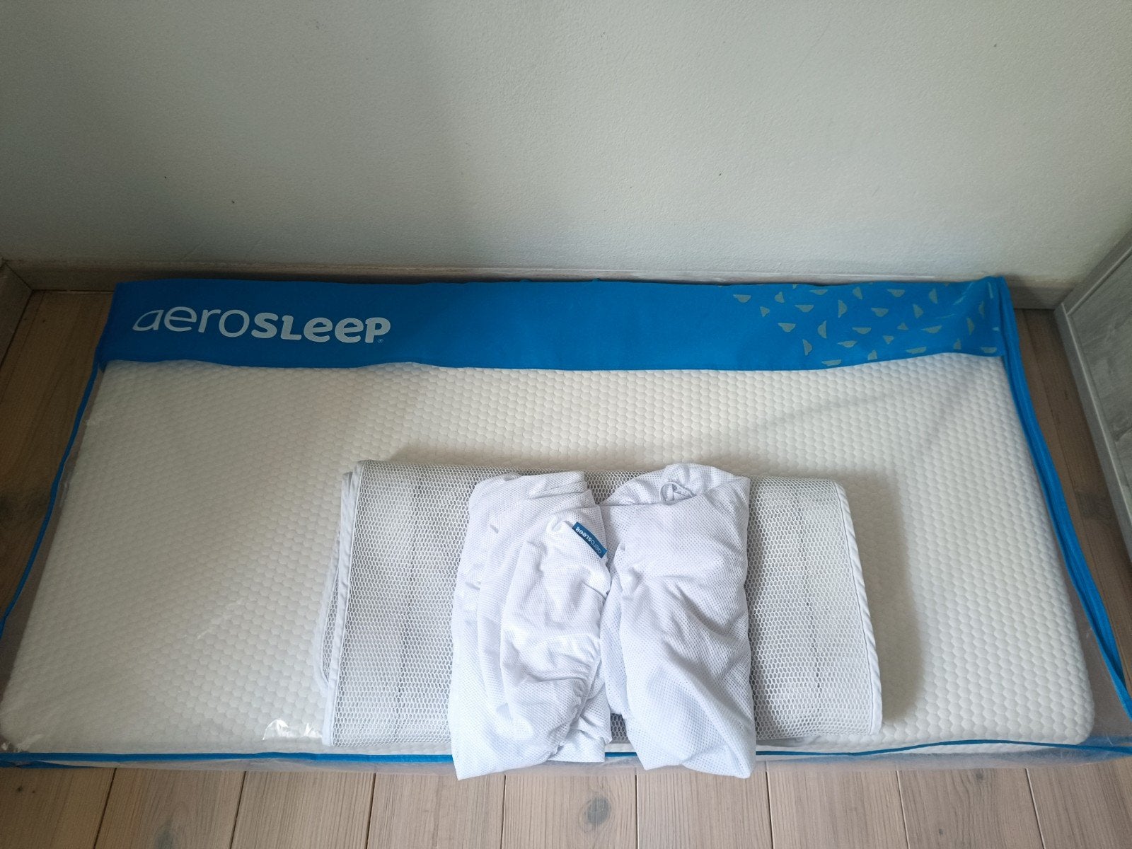 matelas aerosleep 140x70cm, Ophalen, 70 tot 85 cm, 140 tot 160 cm, Zo goed als nieuw