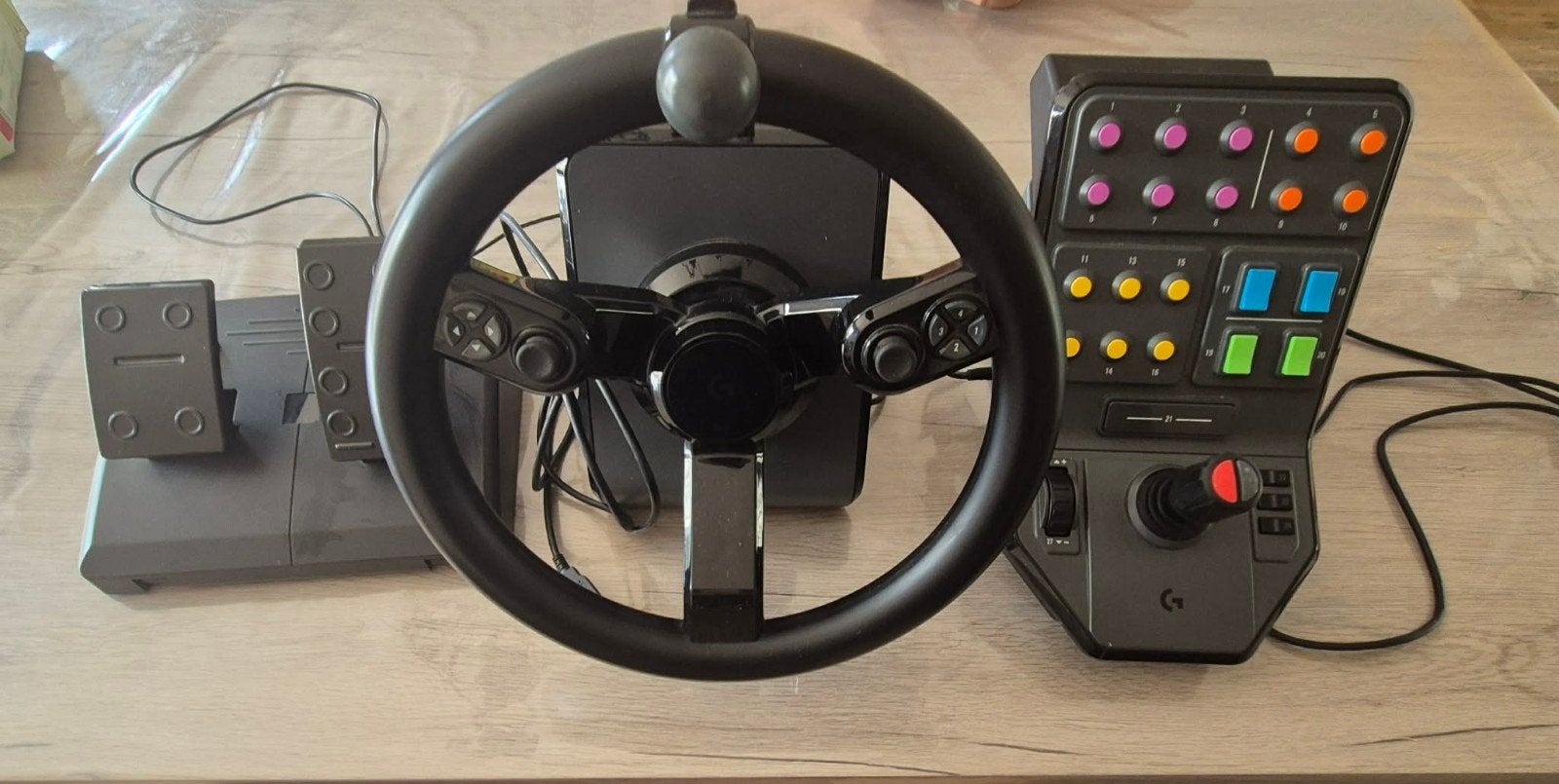 Volant farming simulator, Ophalen