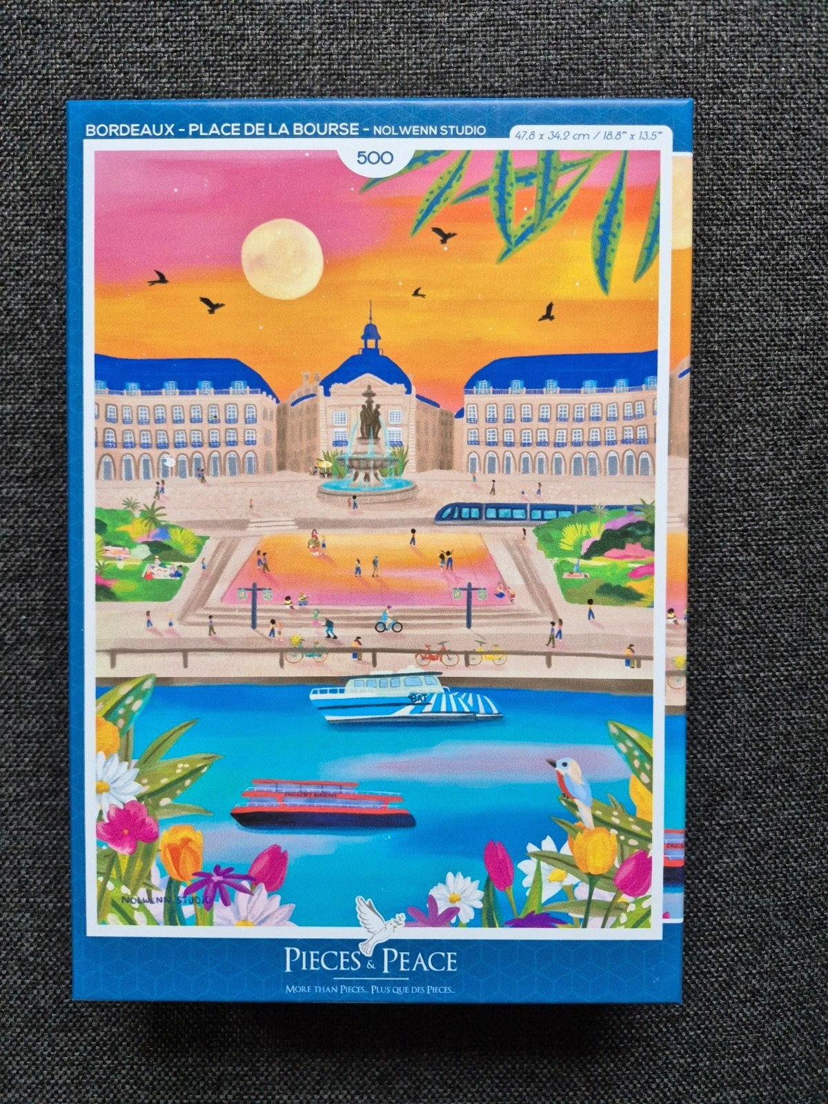 Puzzle Pieces & Peace, Enlèvement ou Envoi, 500 à 1500 pièces, Utilisé, Puzzle