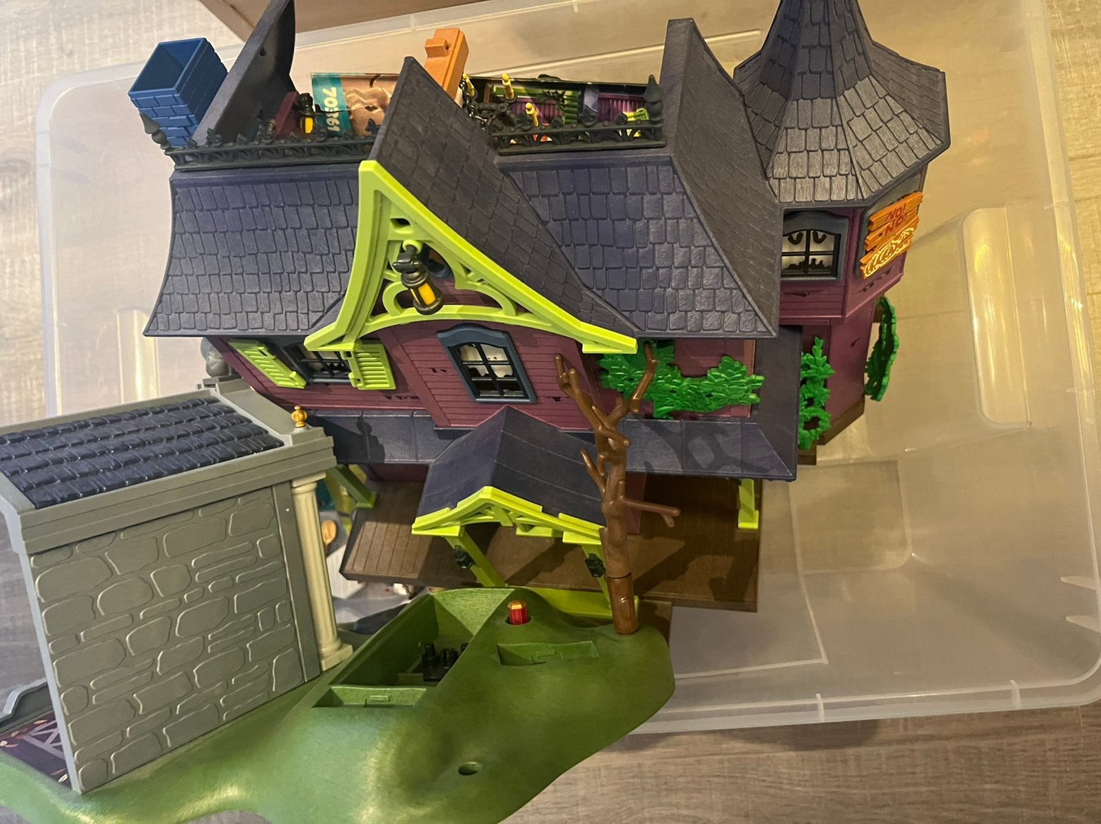 Playmobil scooby doo, Enlèvement, Comme neuf
